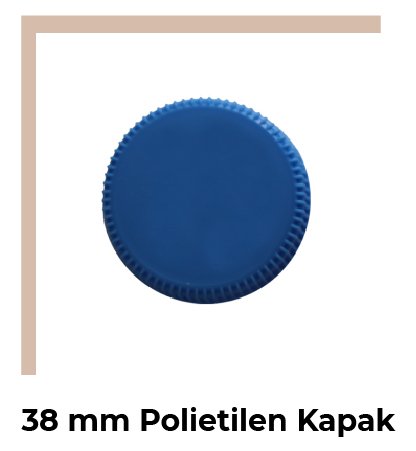 38 mm Polietilen Kapak - 1