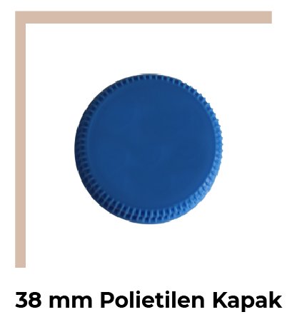 38 mm Polietilen Kapak - 3